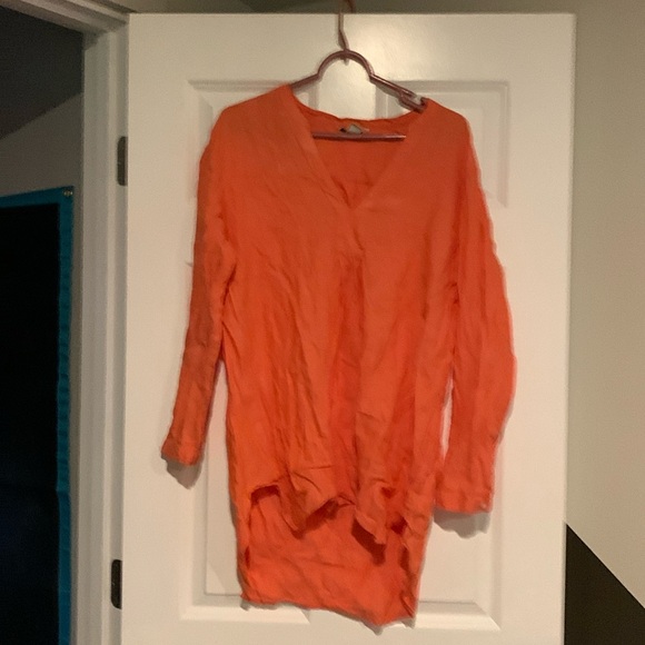 LL Bean Linen Tunic - Size L - Picture 1 of 4